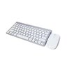 Kit Mouse e Teclado sem Fio:branco - 6