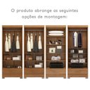 Ver imagem 4 de Guarda Roupa Smart Plus Rodial Cinamomo