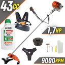 Ver imagem 1 de Roçadeira Alta Performance com Óleo Stihl Rl430acntk Tekna 2t 43cc 1,7hp 9.000rpm