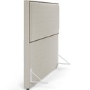 Ver imagem 6 de Cabeceira Box Queen com Tachas 160 Cm Vicenza L02 Bouclê Creme - Lyam Decor