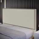 Ver imagem 2 de Cabeceira Box Queen com Tachas 160 Cm Vicenza L02 Bouclê Creme - Lyam Decor