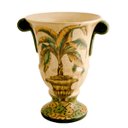 Ver imagem 1 de Cachepot (vaso) Cerâmica Brilhante Com Acabamento Craquelê