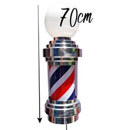 BARBER POLE GIRATÓRIO 70CM BIG VOLTAGM BIVOLT TAMANHO BIG. - 2