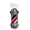BARBER POLE GIRATÓRIO 70CM BIG VOLTAGM BIVOLT TAMANHO BIG. - 1