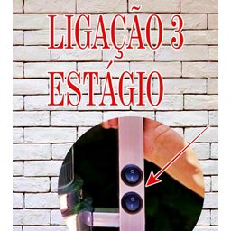 BARBER POLE GIRATÓRIO 70CM BIG VOLTAGM BIVOLT TAMANHO BIG. - 4