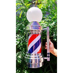 BARBER POLE GIRATÓRIO 70CM BIG VOLTAGM BIVOLT TAMANHO BIG. - 3
