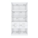 Ver imagem 3 de ARMÁRIO PRATELEIRAS E GAVETAS M113.2021.B (CLOSET LOJA) MUNDI MOVEIS