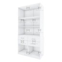 Ver imagem 5 de ARMÁRIO PRATELEIRAS E GAVETAS M113.2021.B (CLOSET LOJA) MUNDI MOVEIS