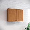 Ver imagem 4 de Armário Aéreo 02 Portas 80cm Venaly C585 Cinamomo - Henn