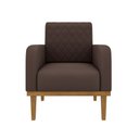 Ver imagem 3 de Poltrona Decorativa Ágata em Veludo Just Time