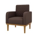 Ver imagem 2 de Poltrona Decorativa Ágata em Veludo Just Time