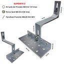 Ver imagem 3 de Estrutura Suporte Fixador Linha C Placa Painel Solar Alumínio e Inox para Telha Cerâmica e Cimento |