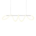 Ver imagem 1 de Lustre Pendente Taschibra Zurique Led Bivolt Branco 3000k Luz Amarela 15051075