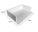 Ver imagem 3 de Suporte Nicho Microondas Mdf Branco 58x15x37