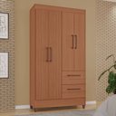 Ver imagem 1 de Guarda-Roupas Star 100% MDF Tuboarte 4 Portas 2 Gavetas