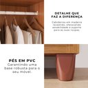 Ver imagem 6 de Guarda-Roupas Brilho 100% MDF 4 Portas 2 Gavetas