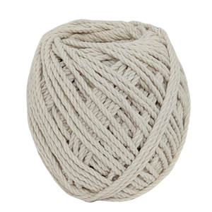 Cordão de Algodão Torcido São Francisco Bege 75 Metros