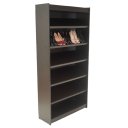 Ver imagem 2 de Sapateira Tipo Estante 100% Mdf Preto - Suprema Móveis