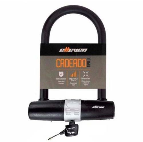 Cadeado Trava U-Lock 1,70x245mm Elleven