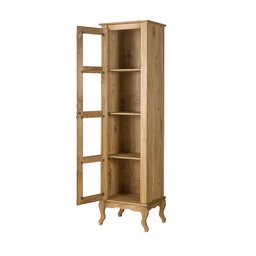 Cristaleira Balcão E 2 Torres Madeira Rústica Mel Shop JM - 5