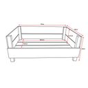Ver imagem 4 de Cama Pet Gato Cachorro Cão Caminha Madeira Maciça Pinus 22x70x50cm