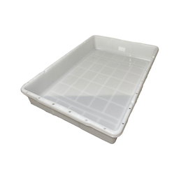 Bandeja Plástica 18 Litros Açougue Geladeira Freezer Frigorífico 10x40,7x60,8cm - 1