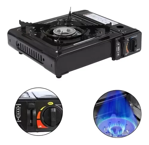 Super Potente Fogareiro Fogão Portatil Flex Camping Acampamento - 3