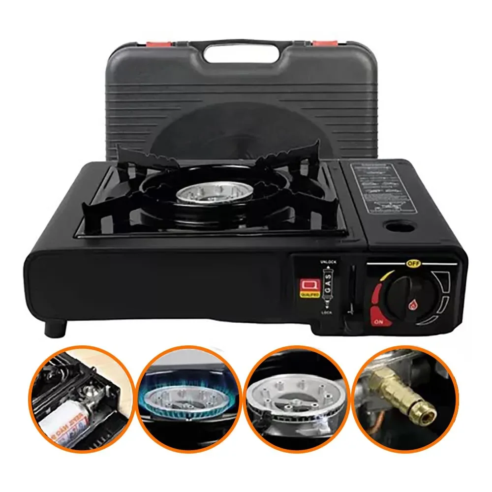 Super Potente Fogareiro Fogão Portatil Flex Camping Acampamento - 4