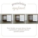 Ver imagem 6 de Balcão para Escritório 3 Gavetas 1 Porta Luciano Olmo/branco