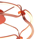 Ver imagem 3 de Plafon de Sobrepor Lúmina Rose Gold (d)60cm (a)17cm 1x45w 3000k 2250lm - Bb016le