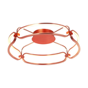 Ver imagem 5 de Plafon de Sobrepor Lúmina Rose Gold (d)60cm (a)17cm 1x45w 3000k 2250lm - Bb016le
