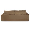 Ver imagem 5 de Sofá Retrátil e Reclinável 3 Lugares com Molas 1,80m Vanessa Suede Cappuccino Kaleo Decor