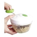 Ver imagem 4 de Mini Processador Branco Manual de Alimentos e Triturador P