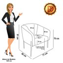 Ver imagem 4 de Cadeira Sala de Jantar Pé Ferro Dourado Kit 2 Stella Bouclê D03 - D'Rossi