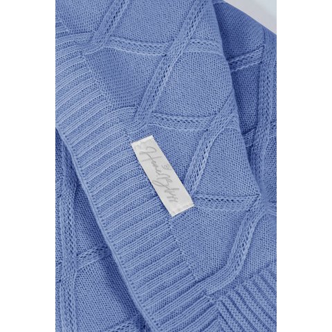 Manta Tricô Listrada  Carlan