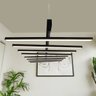 Lustre Moderno Traço Articulado Led Nórdico 8h-3000k-preto - 5