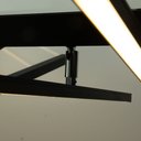 Ver imagem 6 de Lustre Moderno Traço Articulado Led Nórdico 8h-3000k-preto