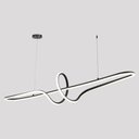 Ver imagem 1 de Pendente Moderno Preto 100cm Led 36w 3000k Bivolt 14529-pl