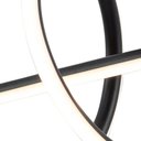 Ver imagem 3 de Pendente Moderno Preto 100cm Led 36w 3000k Bivolt 14529-pl