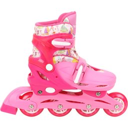 Kit Patins 2 em 1 4 Rodas Tamanho 32/35 Princesas - Bbr Bbr Toys - 3