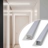Perfil Sobrepor 17mm Alumínio Escovado 1 metro p/ Fita LED ST1095 - 3