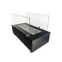 Ver imagem 1 de Lareira Ecológica 60 cm Preto / Preta Inox