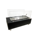 Ver imagem 6 de Lareira Ecológica 60 cm Preto / Preta Inox