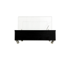 Lareira Ecológica 60 cm Preto / Preta Inox - 4