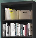 Ver imagem 6 de Estante de Livros 123CMX183CM Kit 2 Estantes 5 Prateleiras Office Preto