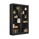 Ver imagem 5 de Estante de Livros 123CMX183CM Kit 2 Estantes 5 Prateleiras Office Flora Preto