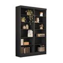 Ver imagem 5 de Estante de Livros 123CMX183CM Kit 2 Estantes 5 Prateleiras Office Preto