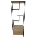 Ver imagem 5 de Prateleira Estante Industrial com Armário Estoque Livros Escritório