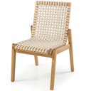 Ver imagem 4 de Conjunto Trama Mesa 220cm + Cadeiras Corda Areia - 60501