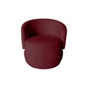 Ver imagem 1 de Poltrona Decorativa Beatriz Orgânica Suede Marsala